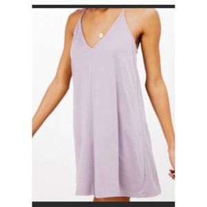 Silence + Noise V Neck Razorback Dress-Size Small